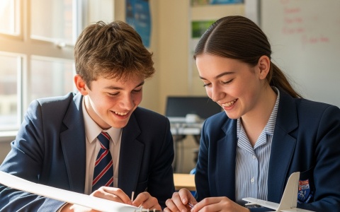 Boy and girl stem