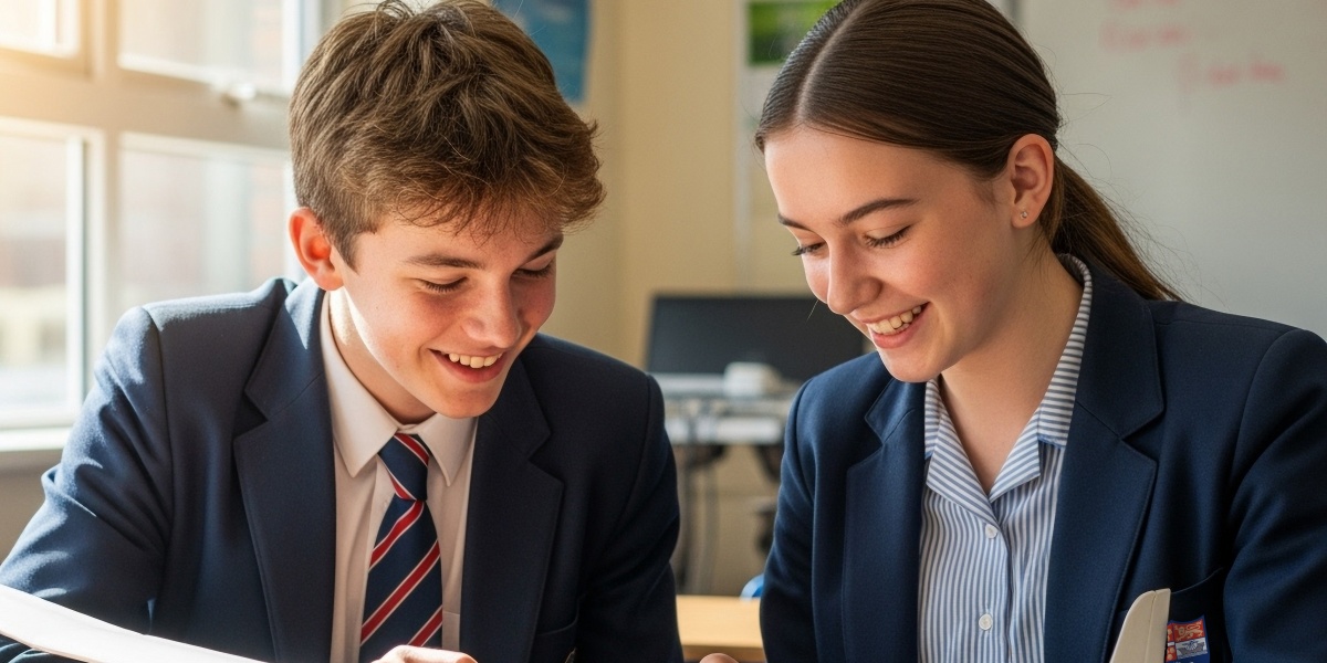 Boy and girl stem